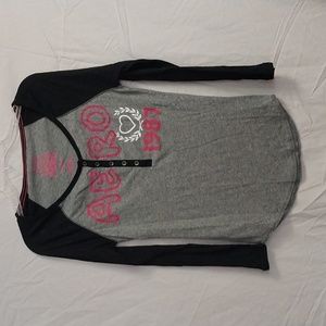 Girls Live Love Dream AERO pajama top size M